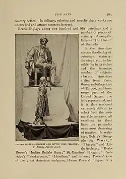 Dickens and Little Nell at the Columbian Exposition, Chicago, 1893