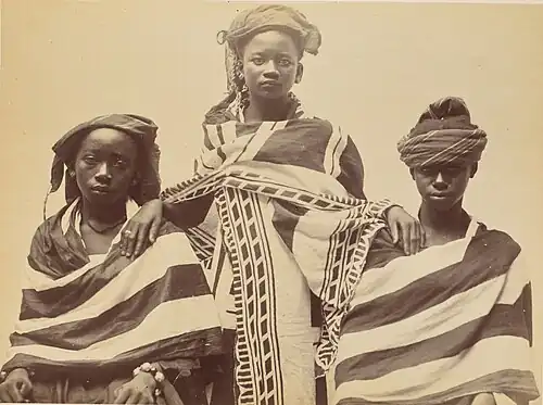Three women in Zanzibar