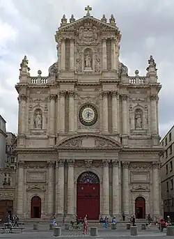 The Church of Saint-Paul-Saint-Louis (1627–41) by Étienne Martellange and François Derand