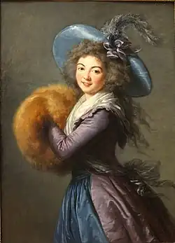 Madame Molé-Reymond, actrice de la Comédie italienne, 1786, Louvre Museum.
