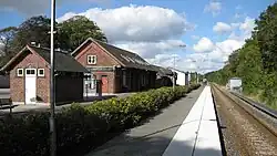 Ølgod railway station
