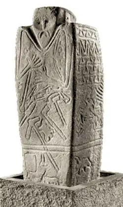 Yamna stone stele, c. 2600 BC