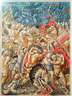 Illustration for the "Tale of Igor's Campaign"