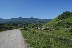 View of the village of Berezovka