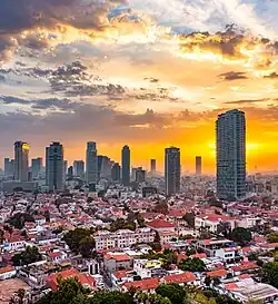 Skyline in Neve Tzedek
