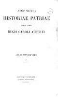 Vol II: Leges municipales (1838)