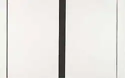 Image 42Barnett Newman, Untitled Etching 1 (First Version), 1968, Minimalism (from History of painting)