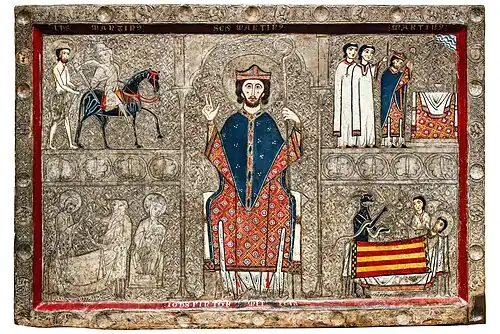 Altar frontal from Gia (from Benasque Valley, Aragon)
