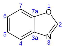 Skeletal formula with numbering convention