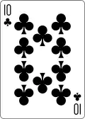 10 of Clubs