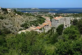 A general view of Fitou