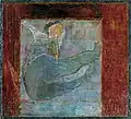 Dejected Angel, 1979, Oil on cardboard, 46 x 49.5&nbsp;cm.