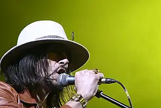 Garry Cobain at the 2009 Gogolfest in Kiev, Ukraine