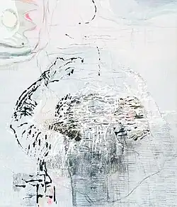 Anxiety', acrylic on canvas, 110 x 95&nbsp;cm, 2007