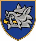 Second shoulder sleeve insignia of the 153rd Mechanized Brigade.