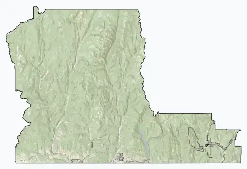 1988 Winter Olympics torch relay is located in Regional District of Kootenay Boundary