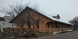 Original GWR station in December 2020