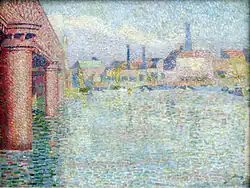 Jan Toorop, 1889, Bridge in London, Kröller-Müller Museum