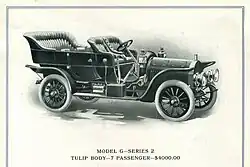 1907 Model G 45&nbsp;hp Tulip Body Touring Car