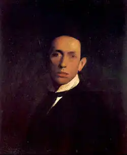 Self-portrait, Josip Račić, 1908
