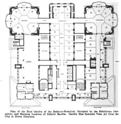 NELA Convention Floor-plan at the Bellvue-Stratford Hotel c. 1914