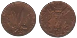 1931 Vatican City 5 Centesimi.png