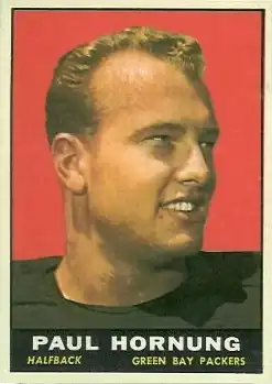 1957 first overall pick Paul Hornung was the first Heisman Trophy winner inducted to the Pro Football Hall of Fame