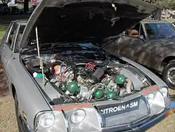 Motor of Citroën SM