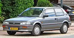 1991 Corolla 1.3 XLi three-door hatchback (Netherlands)