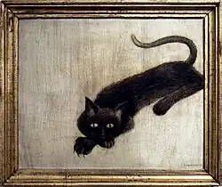 Cat glutton (1968), oil