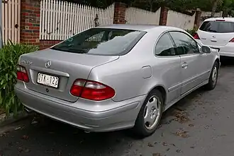 C208 Rear view (CLK 320 Elegance)