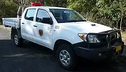 Ranger and Field Officer Work Ute