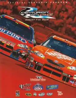 2008 Centurion Boats at the Glen program cover