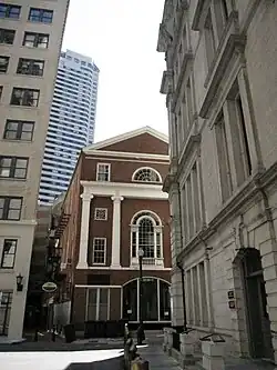 Entrance to Pi Alley, behind Old City Hall, 2010