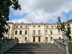 Mińsk Mazowiecki is part of the Warsaw metropolitan area.