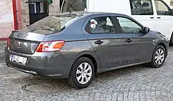 Peugeot 301 Rear (Turkey, Pre-facelift)