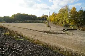 Travellers' reception area