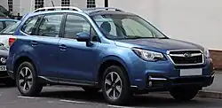Forester XE (facelift; United Kingdom)