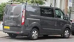 Ford Transit Custom Crew Cab (United Kingdom; pre-facelift)
