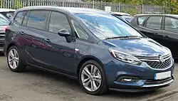 Vauxhall Zafira Tourer (facelift)