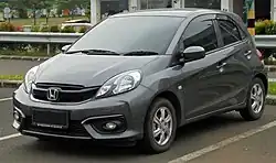 2018 Brio Satya E (DD1; facelift, Indonesia)