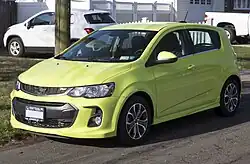 2019 Chevrolet Sonic Hatchback RS (facelift, US)