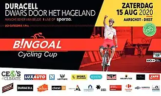 Event poster with previous winner Kenneth Vanbilsen