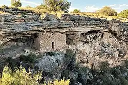 Cliff dwellings of the Sinagua people