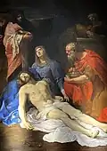 La Pieta (The Deposition) (1600s) by Andrea Camassei