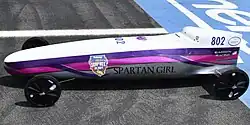 4th Legacy World Champion Alexa Garren, her car fitted with UniGrip wheels which debuted in 2023, was runner-up in 2022[291]