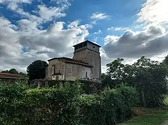 The church in Cazaux-d'Anglès.