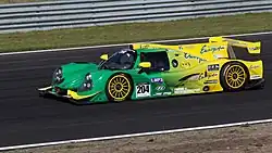 The No. 204 car entered by Inter Europol Competition at the 2017 GT & Prototype Challenge in Zandvoort Circuit