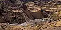 Colca River on the northern border of the Maca District