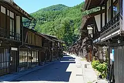 Narai-juku in summer